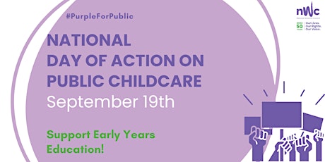Hauptbild für Day of Action - Public Childcare Model