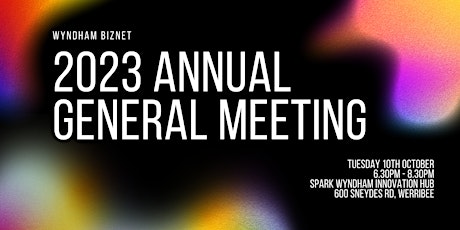 Imagen principal de Wyndham Biznet - 2023 Annual General Meeting