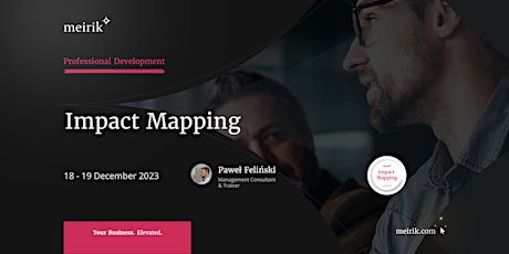 Impact Mapping | English | 18-19.12.2023 primary image