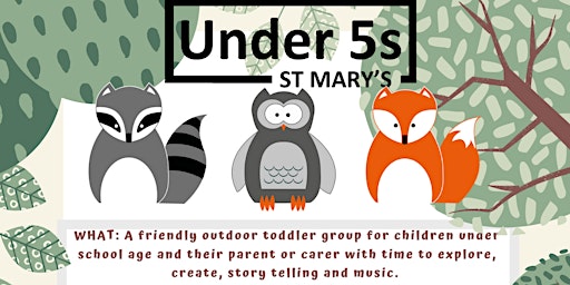 Under 5's - 30th April primary image