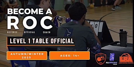 Level 1 Basketball Table Official | Autumn/Winter 2023 primary image