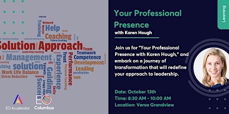 Your Professional Presence with Karen Hough primary image