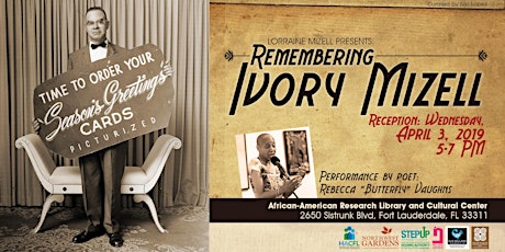 Lorraine Mizell Presents: Remembering Ivory Mizell (Photography Exhibition)  primary image