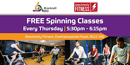 Imagem principal do evento FREE Spinning Classes | Personal-Trainer-Led | Week 33