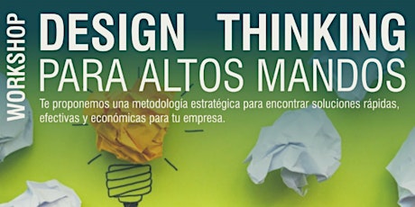 Imagen principal de WORKSHOP Design Thinking para altos mandos