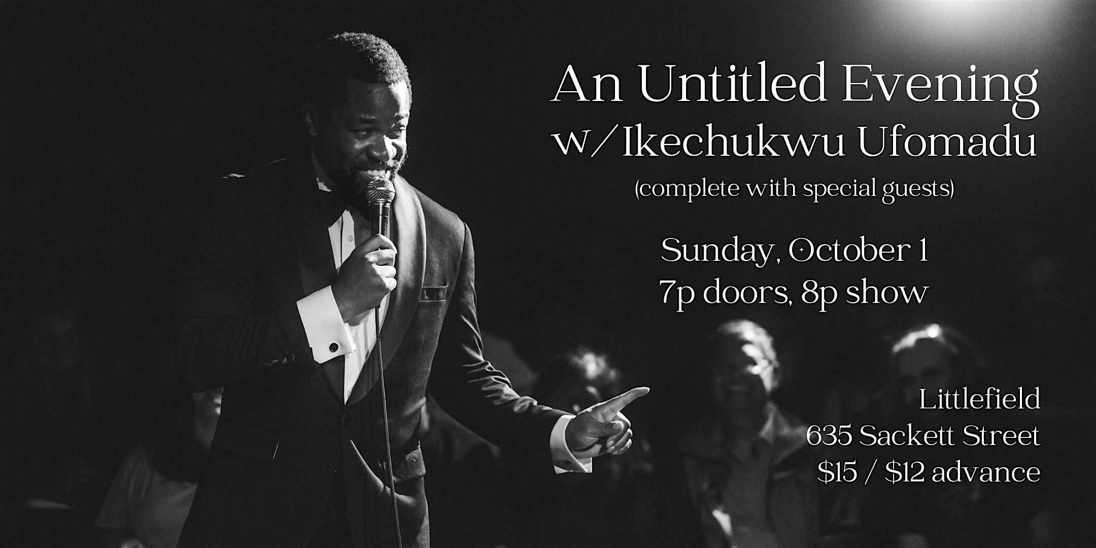 An Untitled Evening with Ikechukwu Ufomadu