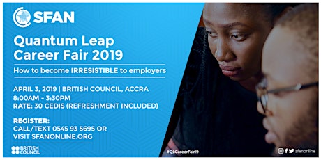 Quantum Leap Career Fair 2019 (Rate: 30 Cedis) primary image