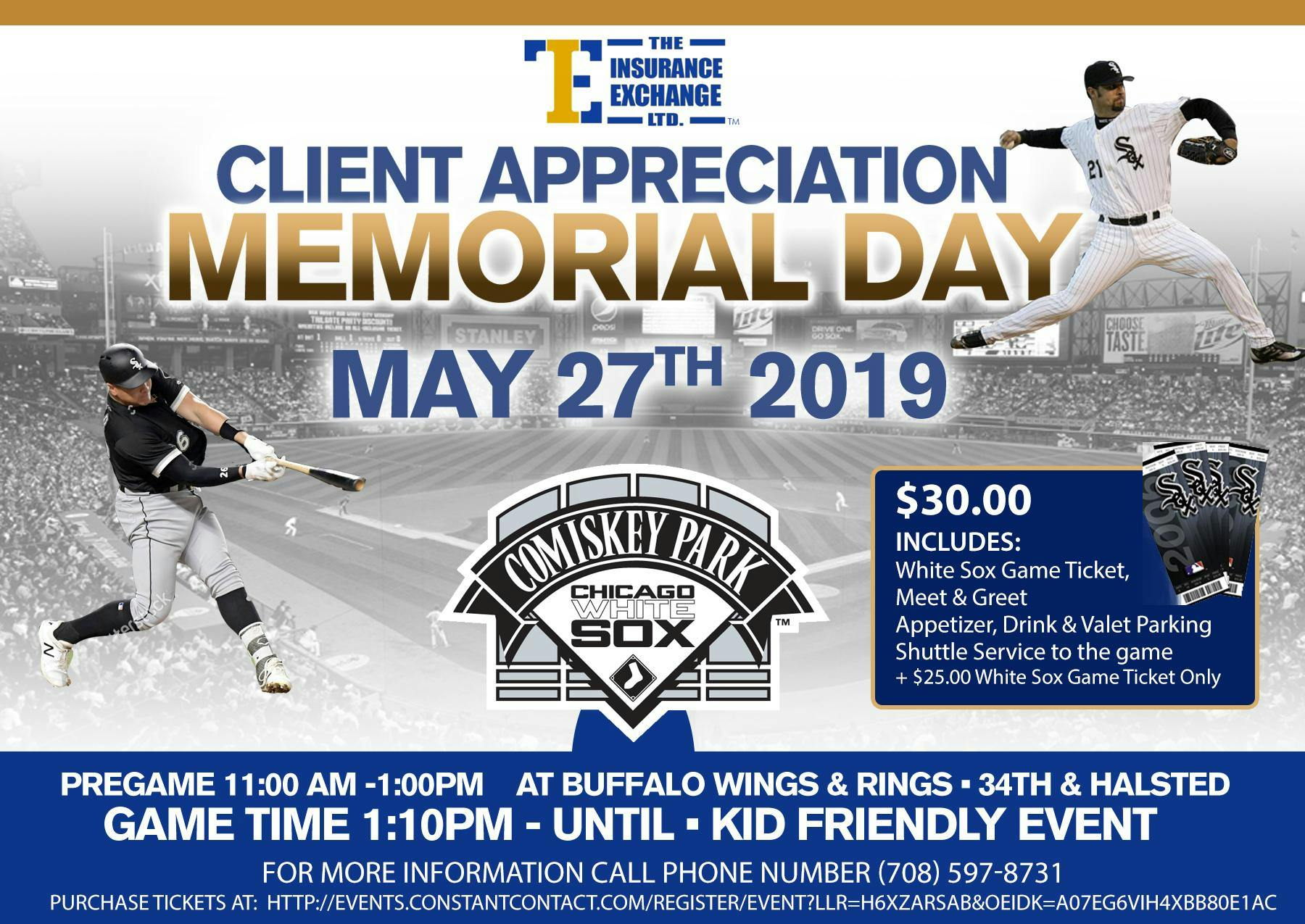 THE INSURANCE EXCHANGE'S 6TH ANNUAL WHITE SOX CLIENT APPRECIATION EVENT