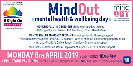 MindOut Mental Health and Wellbeing Day primary image