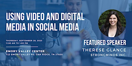 September Luncheon: Using Video in Social Media primary image