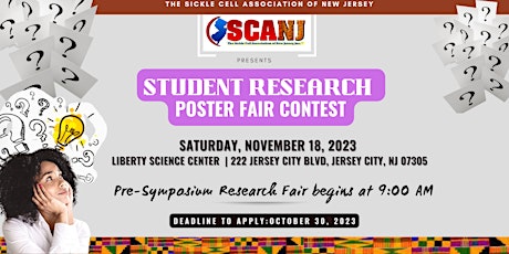 Pre-Symposium Student Research Poster Fair Contest primary image