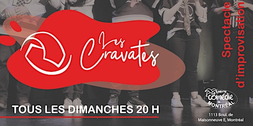 Imagem principal do evento Les Cravates : Impro