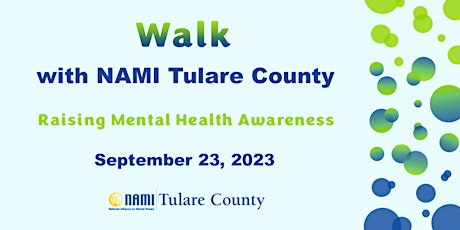 Walk with NAMI Tulare County 2023 primary image