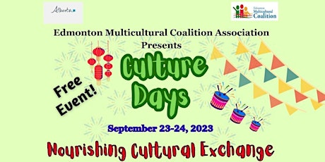 Imagen principal de Culture Days 2023 – Nourishing Cultural Exchange