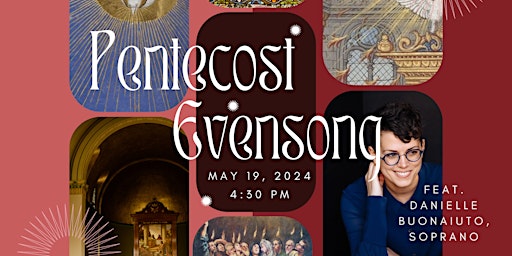 Imagem principal do evento Recital & Evensong for Pentecost Sunday
