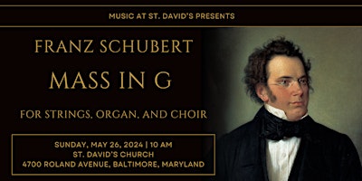 Schubert's Mass in G primary image
