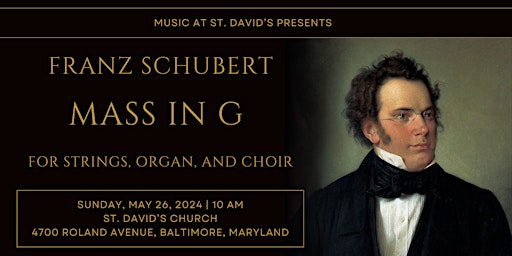 Imagen principal de Schubert's Mass in G