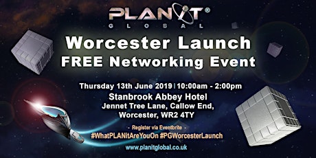 PLANit Global Worcester Launch FREE Networking Event  primary image