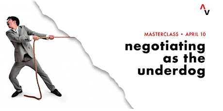 Primaire afbeelding van ASIF Masterclass: Negotiating as the underdog
