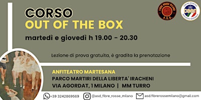 Immagine principale di Out of the box - Corso Anfiteatro Martesana 