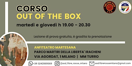 Out of the box - Corso Anfiteatro Martesana