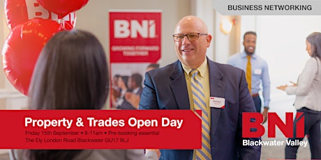 Hauptbild für Property & Trades Open Day - Business Networking Event
