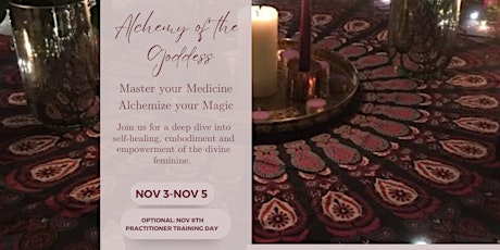 Alchemy of the Goddess Retreat- Master your Medicine, Alchemize your Magic  primärbild
