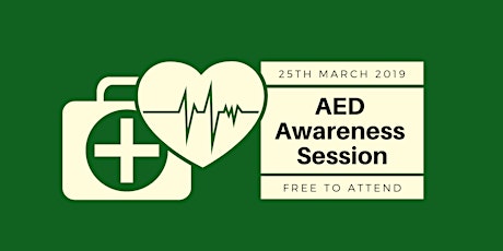 Hauptbild für AED Awareness Session | March 25th at Hoults Yard | Morning 