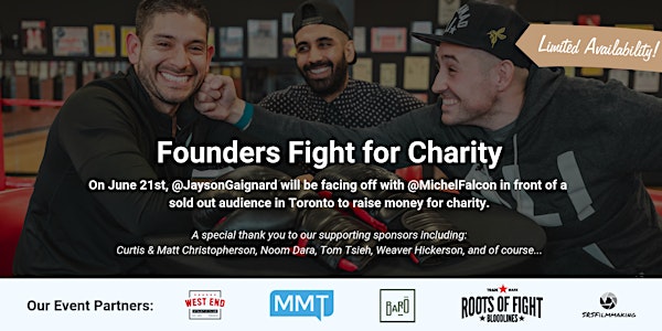 Founders Fight Charity - #JaysonvsMichel