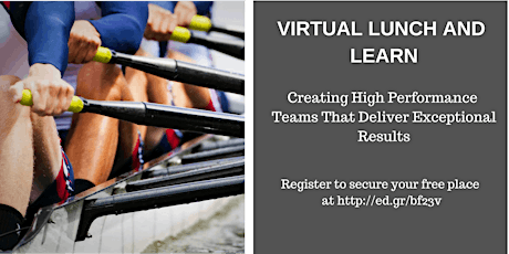 Webinar: Creating High Performance Teams That Deliver Results primary image