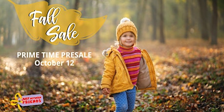 MEGA  Kids' Consignment  Sale - Prime Time Presale $10 per person primary image