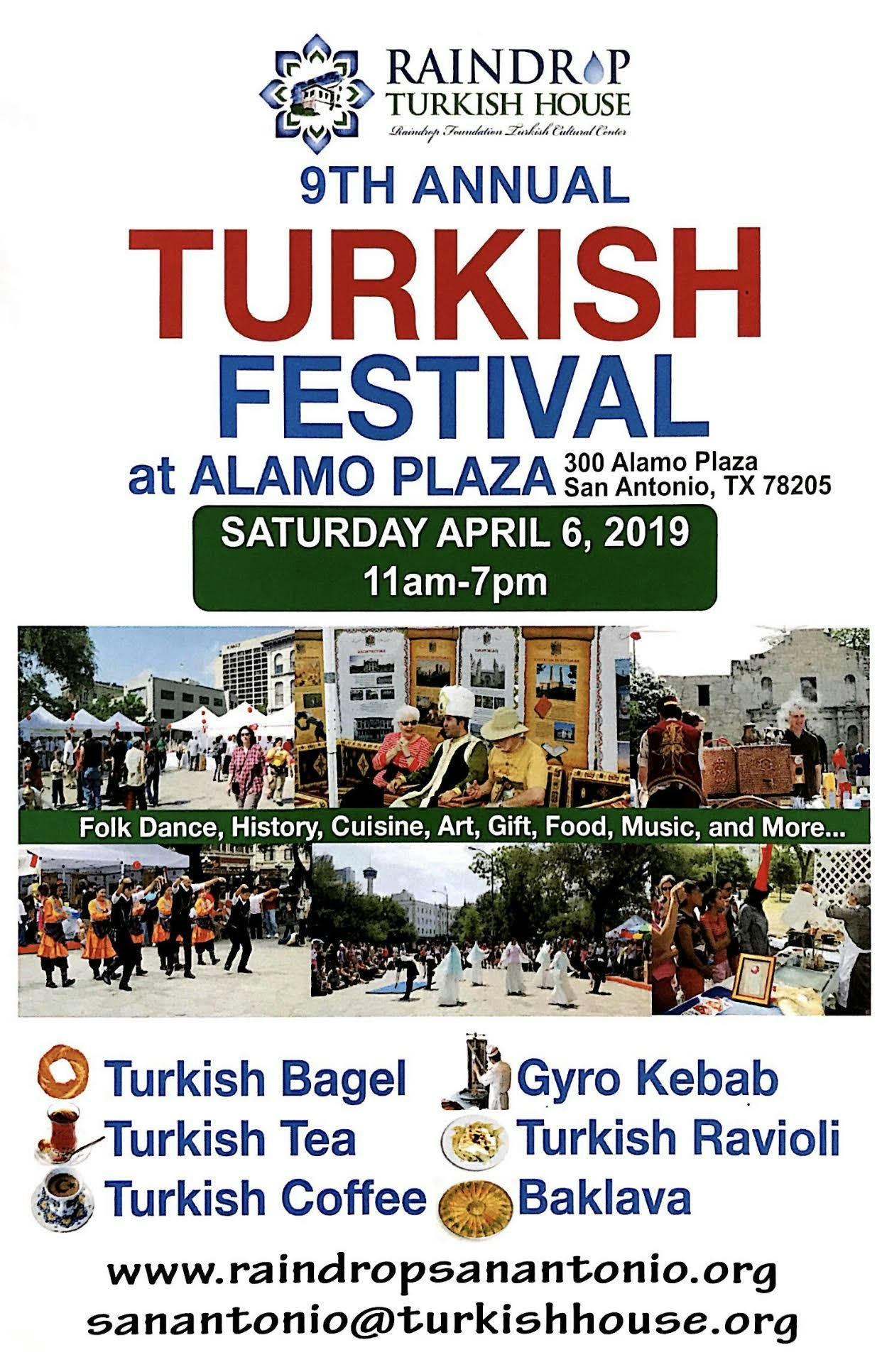 9th Turkish Festival at Alamo Plaza