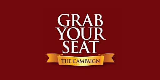Grab Your Seat - Seat Inscription at Richards Center for the Arts primary image
