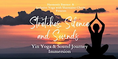 Imagem principal do evento 2 spaces left  - Stretches, Silence and Sounds - Yin Yoga & Sound Bath