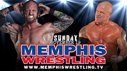 NOV. 19  |  Josh Alexander & Eric Young are coming to Memphis Wrestling primary image