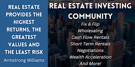 If You Believe You’re Stuck, Try Our Real Estate Investing Community!