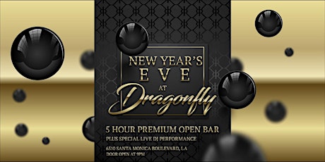 2024 Dragonfly Hollywood New Years Eve Party primary image