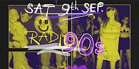 TOTALLY 90s PARTY! Sat 9 / 9, Free 90s Night at Radio Bar, Melbourne. primary image