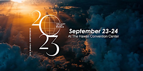 Imagen principal de G12 Hawaii Conference 2023:  The Light of the World