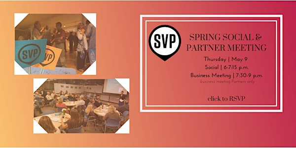 Social Venture Partners 2019 Spring Social and Partner Meeting