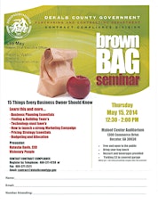 May 15, 2014 Brown Bag Seminar primary image