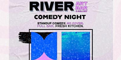 Primaire afbeelding van No Cover Comedy Show! with free parking, full bar & fresh kitchen