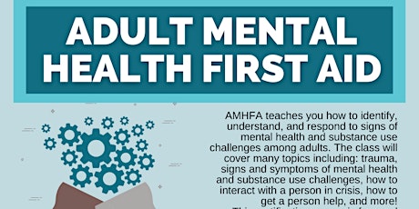 Adult Mental Health First Aid Training primary image
