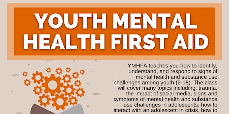 Imagem principal de Youth Mental Health First Aid Training