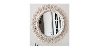 Macrame Mirror Frame Online primary image