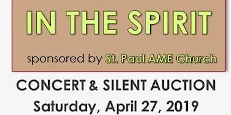 In The Spirit Concert & Silent Auction primary image