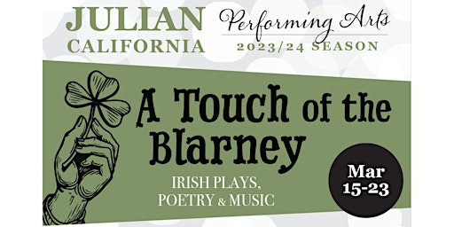 "A Touch of the Blarney" Irish Plays, Poetry and Music at BSPAC primary image