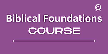 Biblical Foundations Course Spring 2024  primärbild