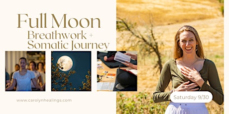 Image principale de Full Moon Breathwork + Somatic Journey
