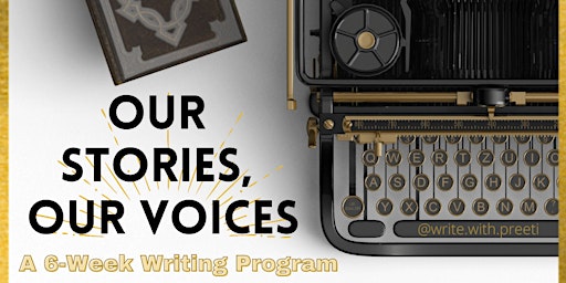 Our Stories, Our Voices: A 6-week Generative Writing Program primary image